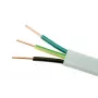 ELEKTROKABEL YDYp 3x1.5mm2 Flat Power Cable 450/750V 100m White