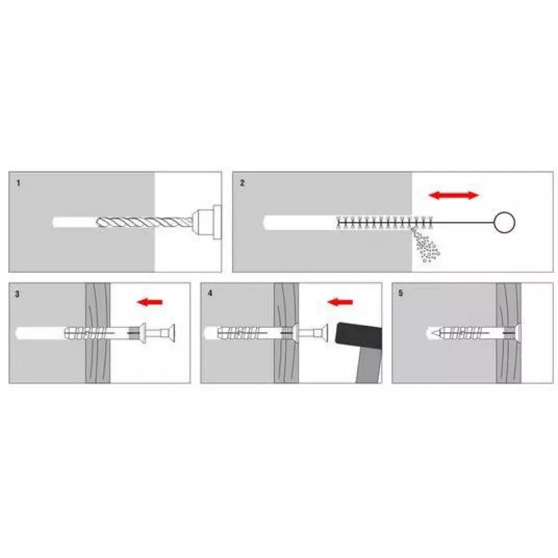 WKRĘT-MET Rapid Mounting Dowel SM-06040 6 x 40 mm 200 pcs