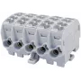 SIMET SIMBLOCK SCB 25-5X Distribution Block Al/Cu 1x25mm² Input 5x1.5-16mm² Output Grey