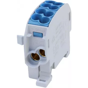 SIMET SCB 25 Branch Distribution Block Al/Cu 80-110 SIMBLOCK, Blue 81501003