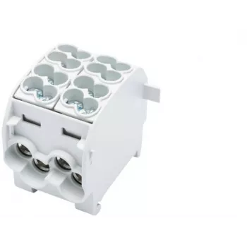 SIMET SCB 25-2 Al/Cu 80-120 SIMBLOCK Distribution Block - Grey 81505002