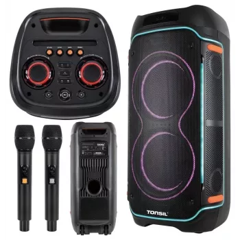 Tonsil Party Box 1800 + 2 Wireless Microphones
