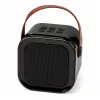 LEAN Karaoke Set Bluetooth Speaker Two Microphones LED Lights Black