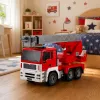 LEAN TOYS Fire Truck with 660° Rotating Boom, Remote Controlled RC 1:20