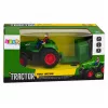 LEAN TOYS Remote Controlled RC Agricultural Tractor with Box Trailer Farmer 1:24