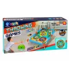LEAN TOYS 4-in-1 Target Throwing Skill Game with Board, Bags, Hoops, Frisbee