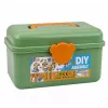 LEAN TOYS Screwdriver Construction Set with Blocks in a Case 190 pcs.