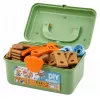 LEAN TOYS Screwdriver Construction Set with Blocks in a Case 190 pcs.