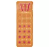 Bestway 43015 Inflatable Air Mat for Swimming Pool, Orange, 183x69x15 cm