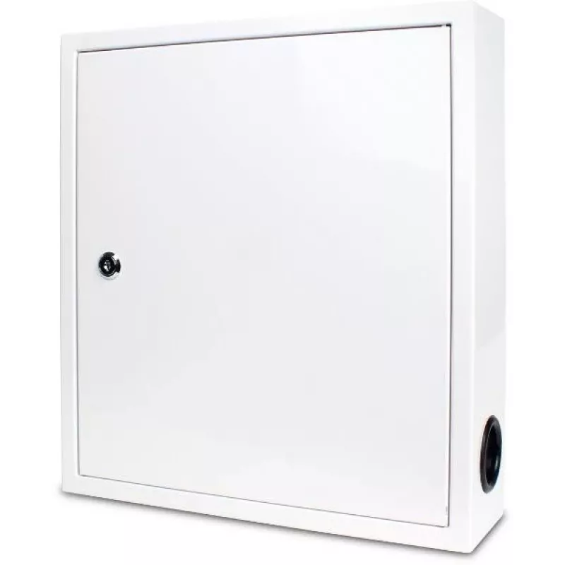 GETFORT Surface-Mounted Multimedia Cabinet 390x350x100 mm White