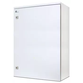 Getfort HGF12-54E-WSG Hermetic 19 inch 12U Wall Mount Rack Cabinet IP54 550x410mm Light Grey