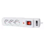 Getfort Surge Protector Power Strip 3A 1.5m Grey
