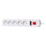 Getfort Surge Protector Power Strip 5 Outlets 1.5m Grey