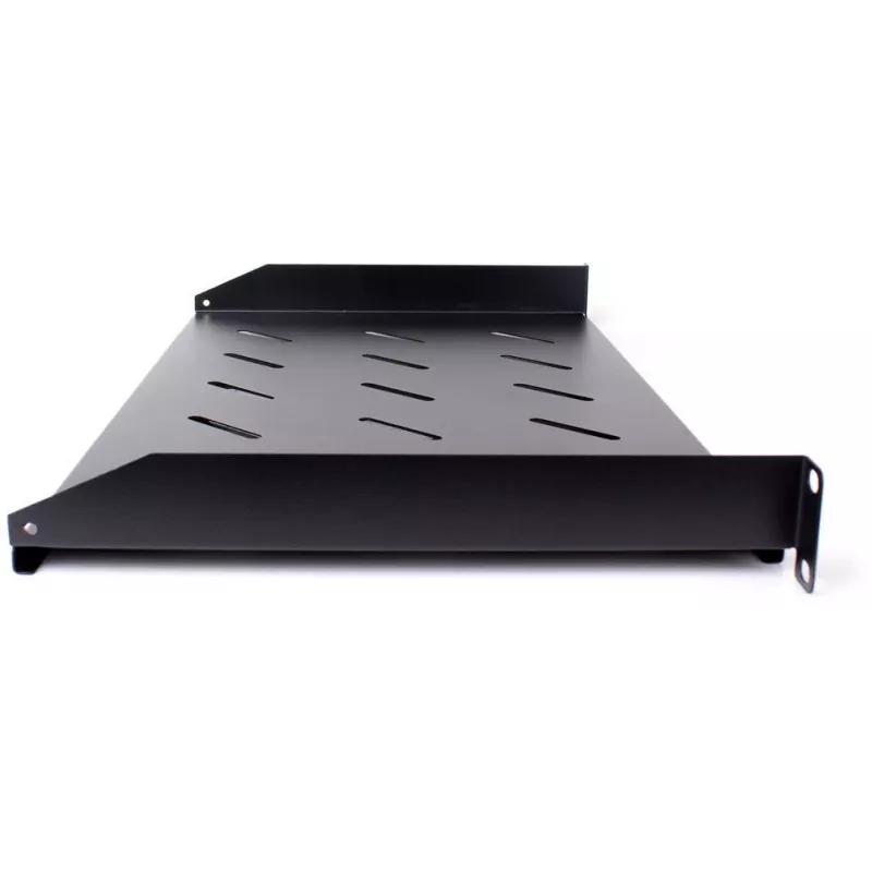 Getfort Universal 19-inch 1U 270mm Black Rack Shelf
