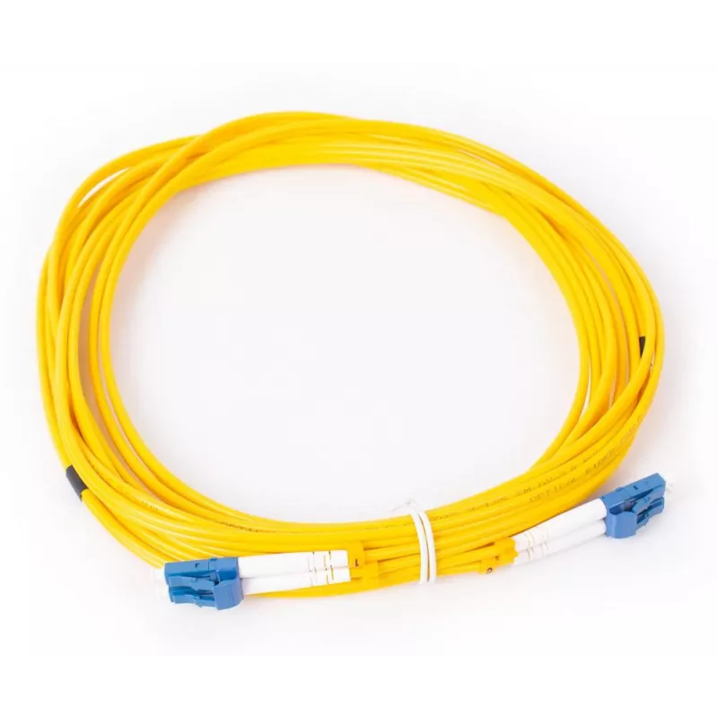 GETFORT GF-LULUD5 Single-mode Fiber Optic Patch Cable LC/UPC to LC/UPC Duplex 5m Yellow