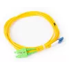 GETFORT SM SC/APC to LC/UPC Duplex Fiber Optic Patch Cable 3m (9.84ft) LSZH Yellow