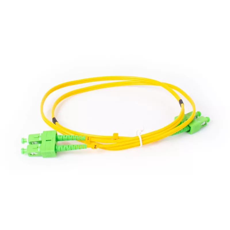 GETFORT GF-SASAD1 Fiber Optic Patch Cord SM SC/APC-SC/APC Duplex 1m