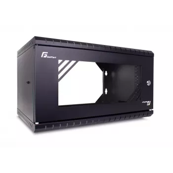 GETFORT ECO v3 19 inch 4U 520x450 Wall Mount Rack Cabinet Black
