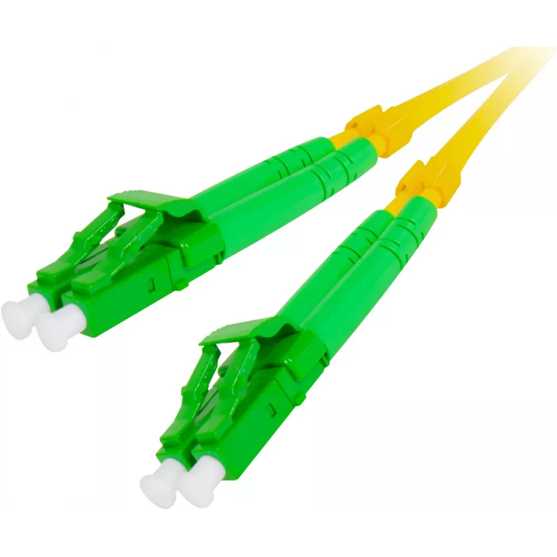 GETFORT SM LC/APC to LC/APC Duplex Fiber Optic Patch Cable 5m