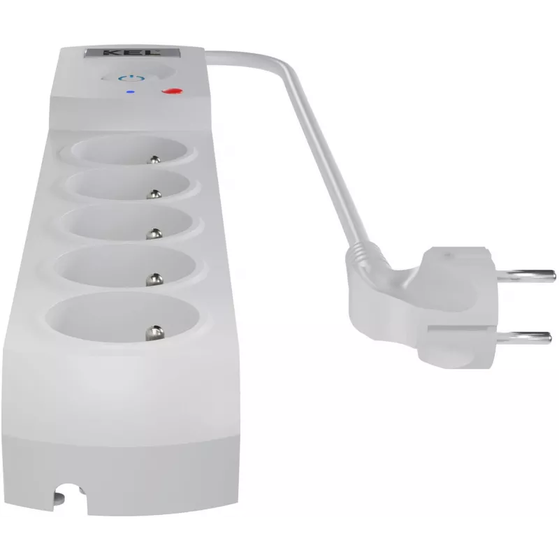 Getfort Surge Protector Power Strip 5 Outlets 5m Grey