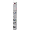 Getfort Surge Protector Power Strip 5 Outlets 5m Grey