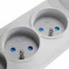 Getfort Surge Protector Power Strip 5 Outlets 5m Grey