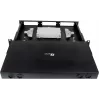 GETFORT GF-FO-MOD 1U 19-inch Rack Mount Fiber Optic Patch Panel, 3 Module Slots, Black