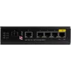 GETFORT GF-110-4PG-1G-1S Industrial PoE+ Switch, 4x PoE+ 10/100/1000Base-T + 1x 10/100/1000Base-T + 1x 1000Base-X SFP, -40°C to 80°C, DIN Rail, 65W PoE Budget