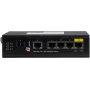 GETFORT GF-110-4PG-1G-1S Industrial PoE+ Switch, 4x PoE+ 10/100/1000Base-T + 1x 10/100/1000Base-T + 1x 1000Base-X SFP, -40°C to 80°C, DIN Rail, 65W PoE Budget