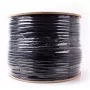 GETFORT Cat.5e U/UTP Outdoor Cable with Messenger Wire 305m Black