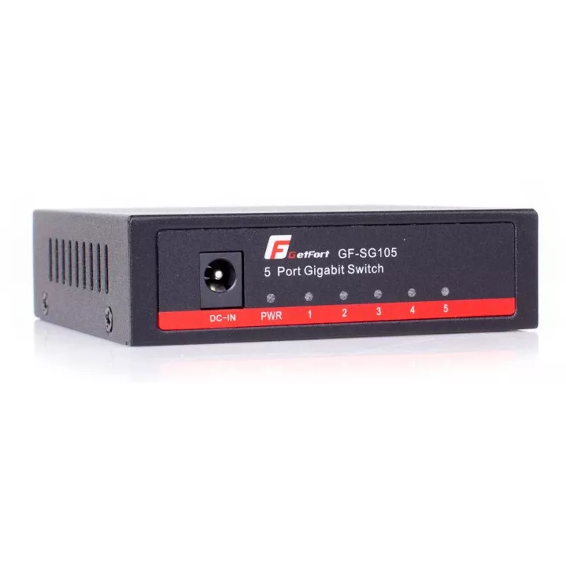 GETFORT SG105 5-Port Gigabit Ethernet Desktop Switch
