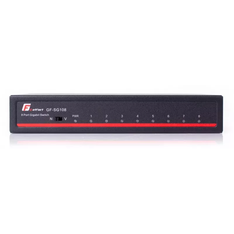 GETFORT SG108 8-Port Gigabit Ethernet Desktop Switch