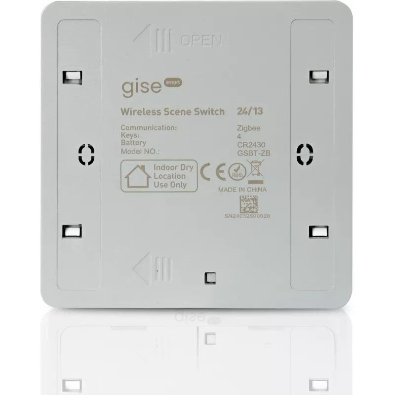 GISE Smart Scene Button Zigbee Tuya GSBT-ZB White