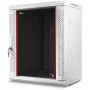 GETFORT 19 inch Wall Mount Rack Cabinet 12U 600x600mm Grey (RAL 7035) - WGF12-66EH-WGG