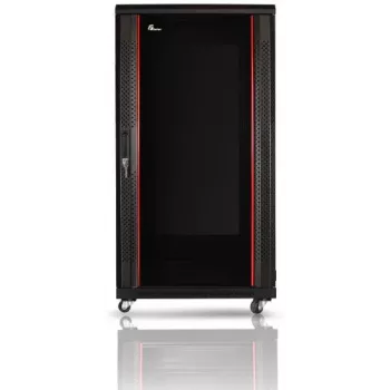 GETFORT 19 inch CALI 24U 600x600 Floor Standing Rack Cabinet Black