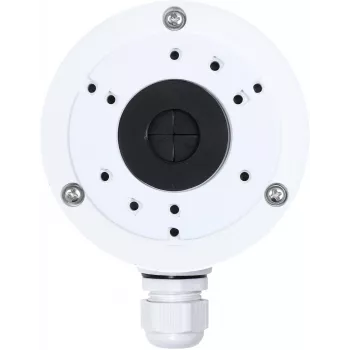 MITON MT-P1280 Surface-Mounted Junction Box, IP54, Grey (RAL 7035), 128x80x50 mm