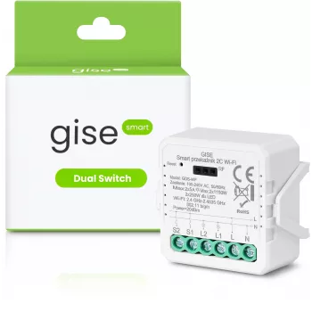 GISE Smart Dual Relay WiFi Module Tuya GDS-WF