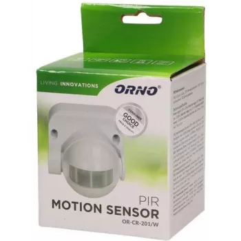 ORNO OR-CR-201/W PIR Motion Sensor White