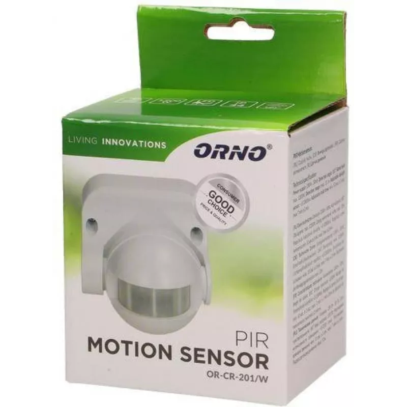 ORNO OR-CR-201/W PIR Motion Sensor White