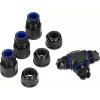 ORNO OR-AE-13602 T-Junction Cable Connector IP68, 3x4mm², 450V/25A, Black