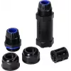 ORNO Straight Cable Joint Connector IP68 M25 3x6mm² 450V/30A OR-AE-13603