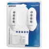 ORNO OR-GB-448 Wireless Lighting Controller Set with 2 Remotes