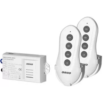 ORNO OR-GB-448 Wireless Lighting Controller Set with 2 Remotes