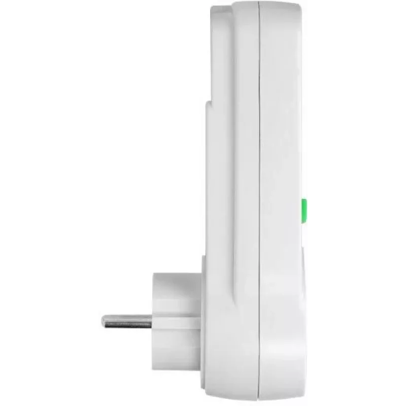 VIRONE EM-4 Single-Phase Energy Meter with LCD Display, 16A, 3680W, Schuko Plug
