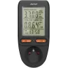 ORNO OR-WAT-435/B Energy Meter and Power Consumption Calculator, 230V, 16A, LCD Display, Black