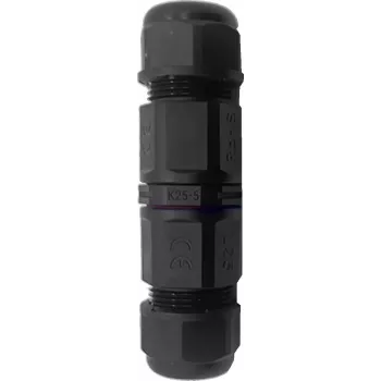 ORNO OR-AE-13621 Straight Inline Cable Joint Connector, IP68, 5-Pole, 4 mm², 400V/20A