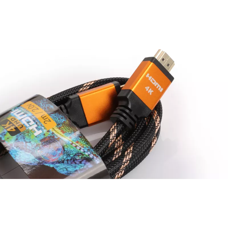 HDMI-HDMI Cable Opticum RED 4K UHD - 0.5m (v2.0)