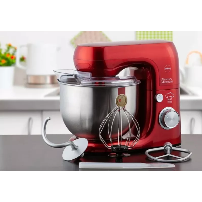 Eldom WRK1250 Chef Multifunctional Kitchen Machine, 1500 W, 2.5 L, Stainless Steel Bowl, LCD Display, Integrated Scale