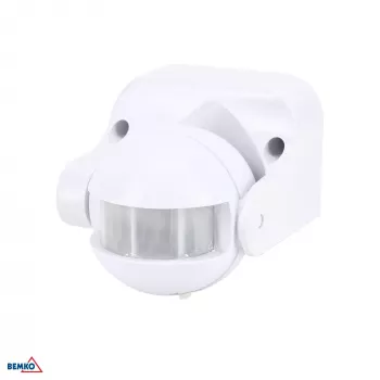 BEMKO PIR Motion Sensor 1200W 180° White
