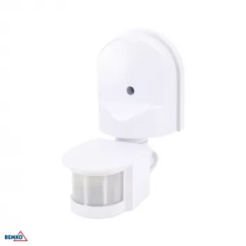 BEMKO PIR Motion Sensor 1200W 180° White